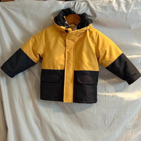 Boys Swiss Tech 4-in-1 jacket yellow/blue & yellow/camo 2T - Picture 1 of 9
